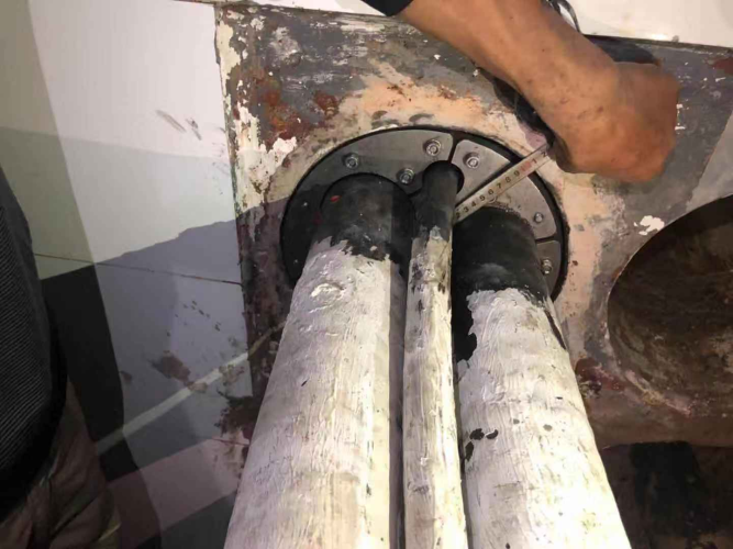 Cable seal in Suzhou Gaoding 110kv main substation project Cable seal in Suzhou Gaoding 110kv main substation project