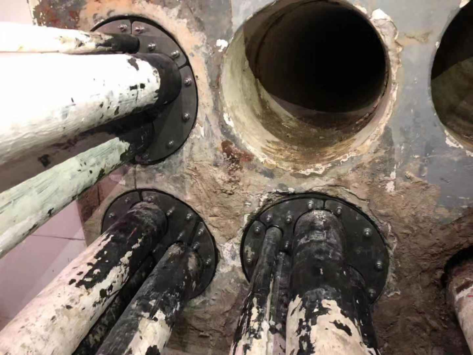 Cable seal in Suzhou Gaoding 110kv main substation project Cable seal in Suzhou Gaoding 110kv main substation project