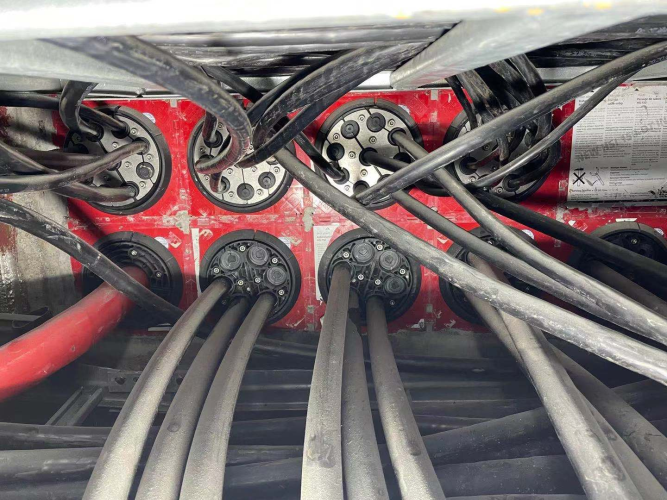 Cable seal in BASF-YPC gas turbine retrofit project Cable seal in BASF-YPC gas turbine retrofit project